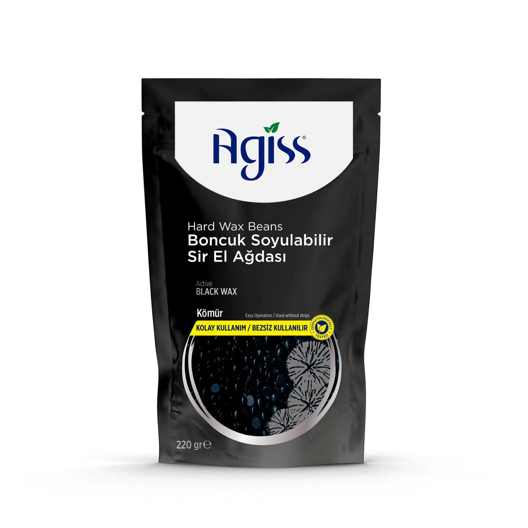 Agiss Boncuk Hårborttagningsvax – Black Wax för Män AGISS