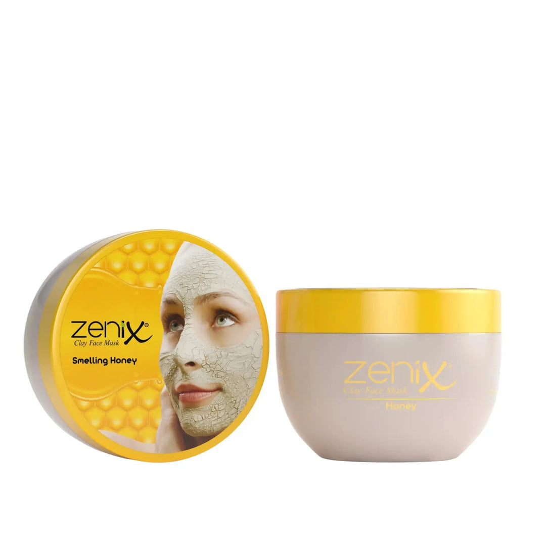 Clay face mask honey ZENIX
