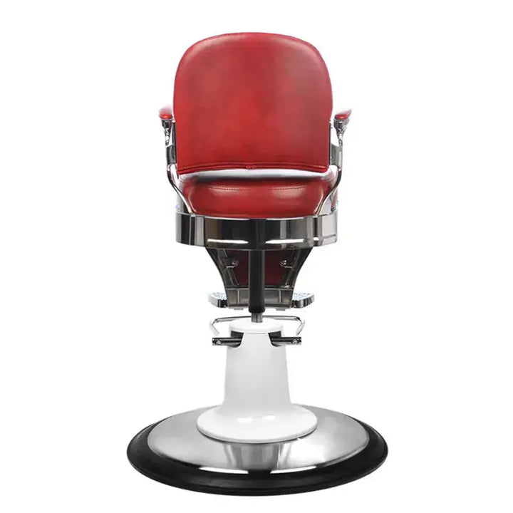 children's barber chair, maroon horse Gabbiano