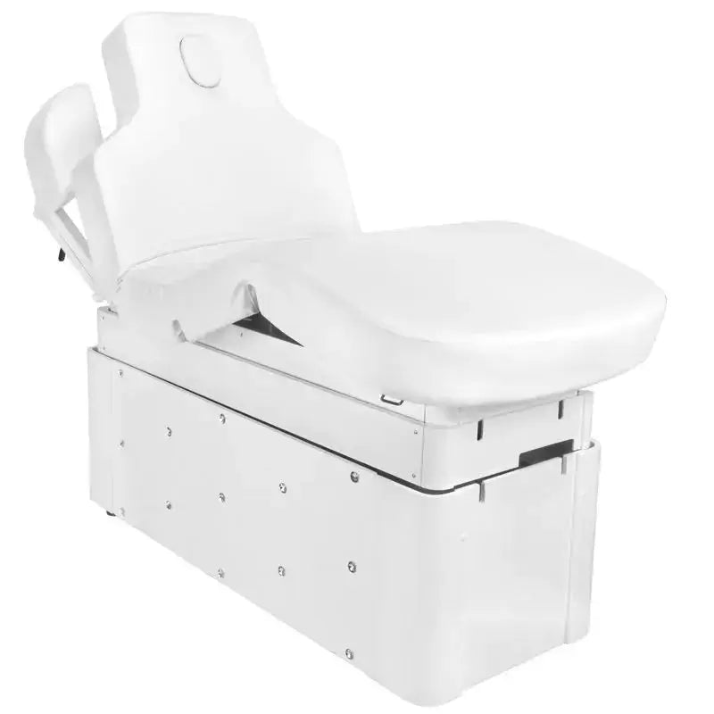 Spa beauty bed azzurro krystal  4 strong. white heated BarberCity