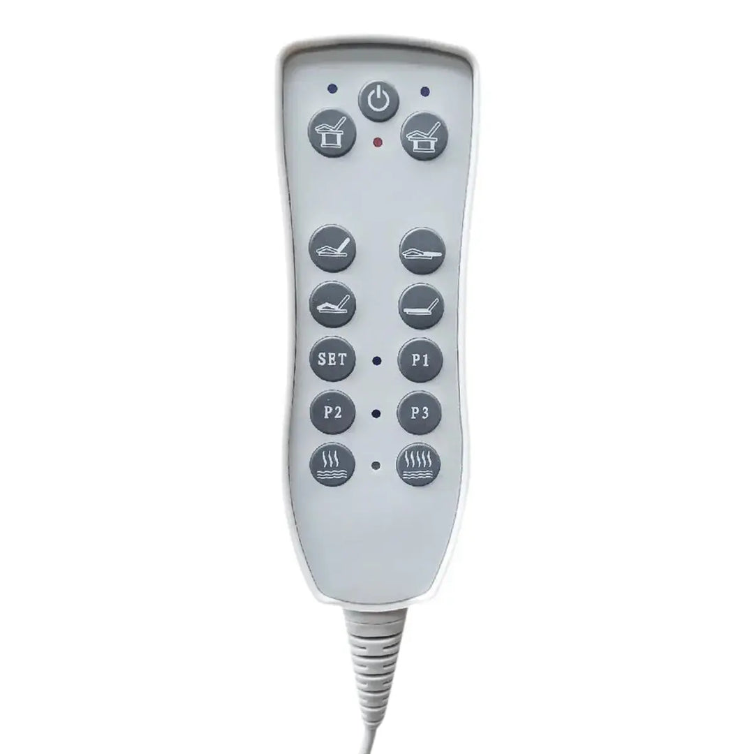 Spa beauty bed azzurro krystal  4 strong. white heated BarberCity