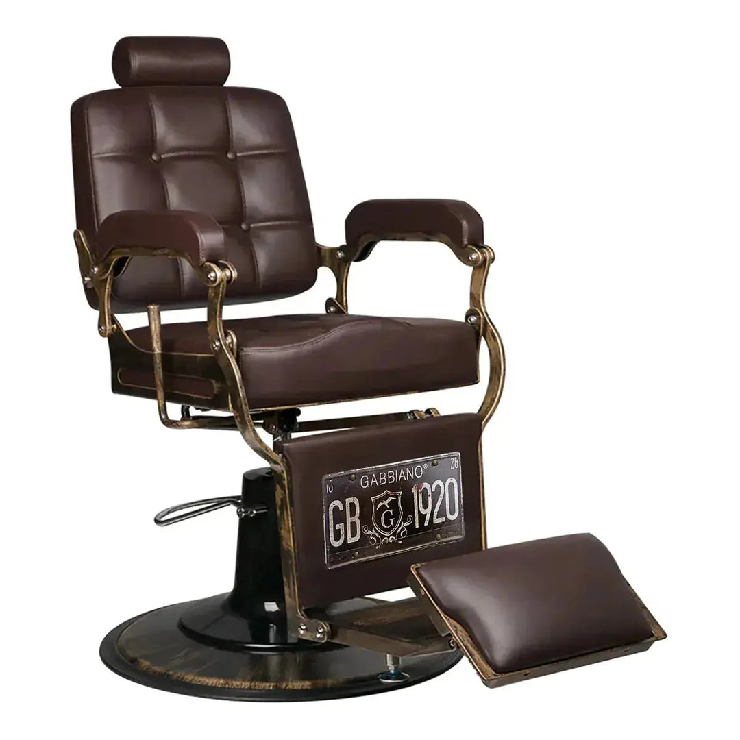 Brown Boss Barber Chair Gabbiano
