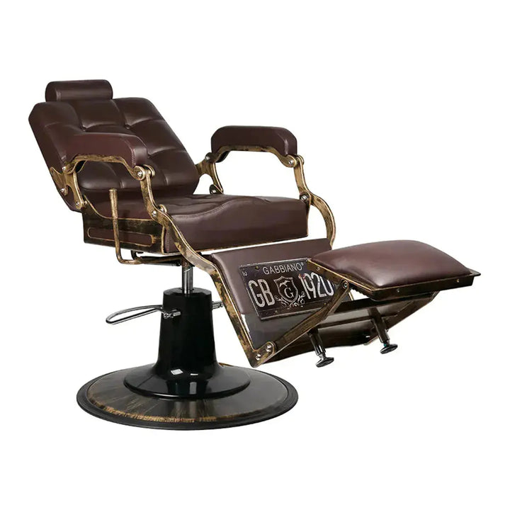 Brown Boss Barber Chair Gabbiano