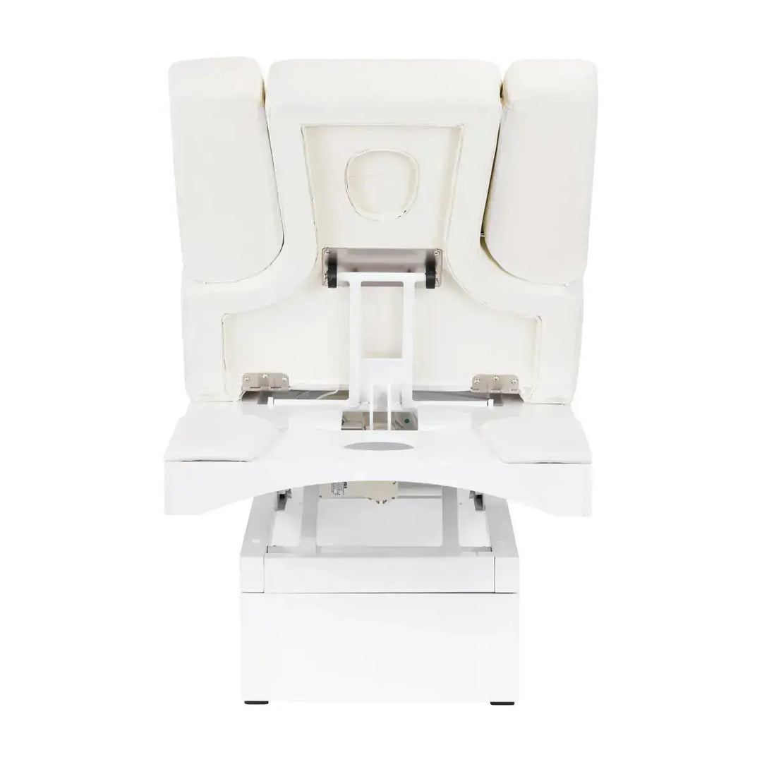 Spa cosmetic bed azzurro glowing white heated BarberCity
