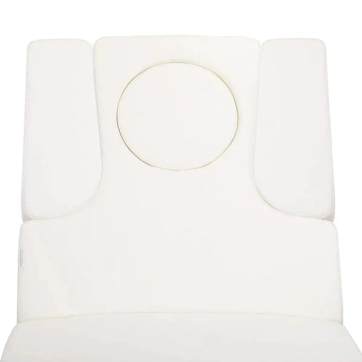 Spa cosmetic bed azzurro glowing white heated BarberCity