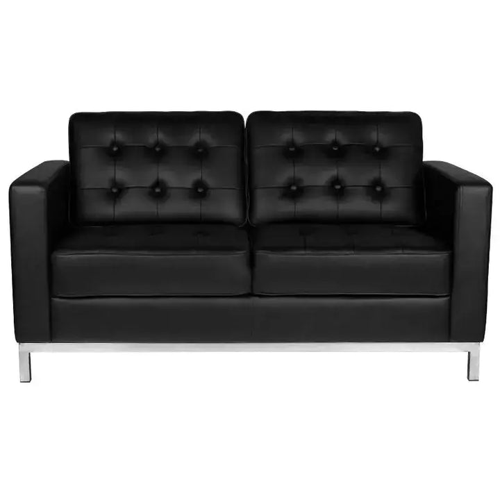 Sofa for waiting room bm18019 black Gabbiano