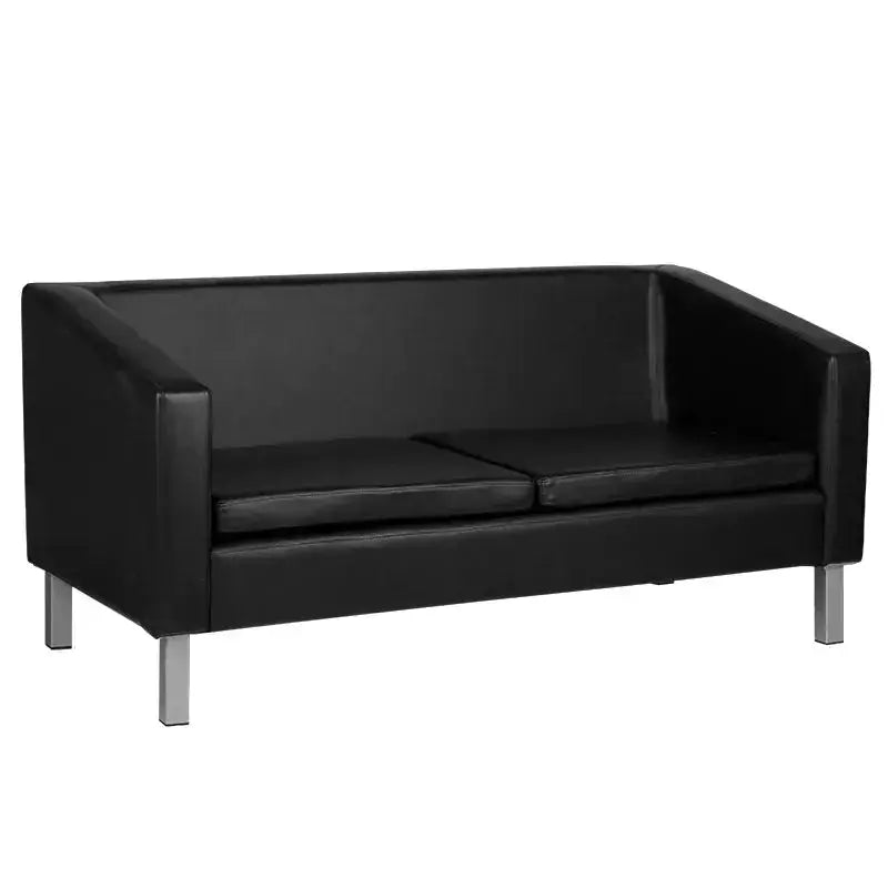 Sofa for waiting room bm18003 black Gabbiano