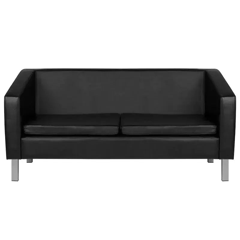 Sofa for waiting room bm18003 black Gabbiano