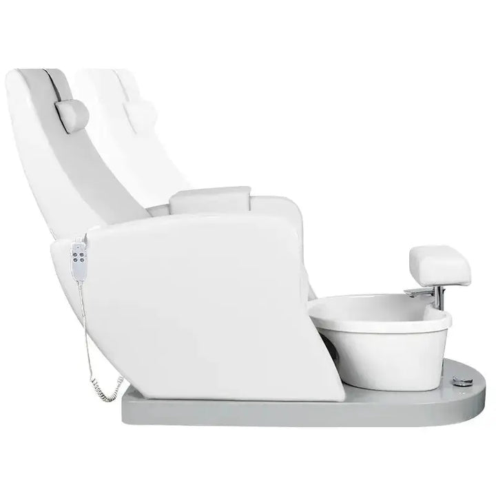 Spa chair for pedicure azzurro 016 white BarberCity