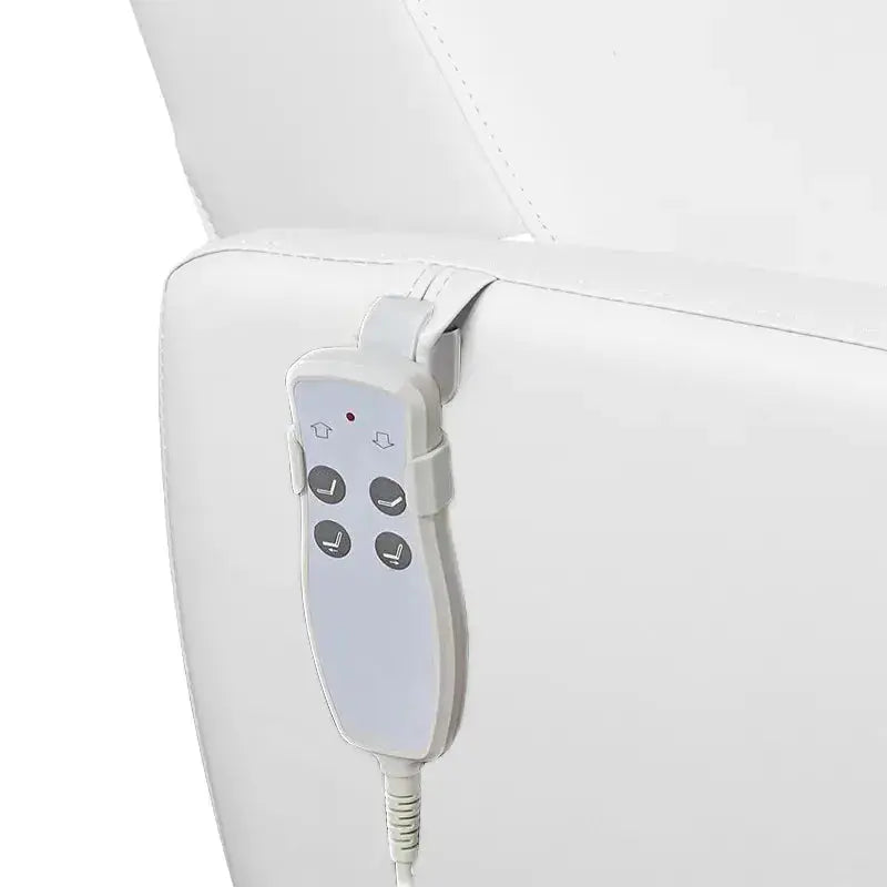Spa chair for pedicure azzurro 016 white BarberCity