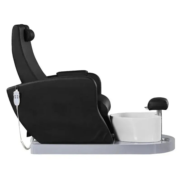 PEDICURE AZZURRO 016A BLACK WITH HYDROMASSAGE BarberCity