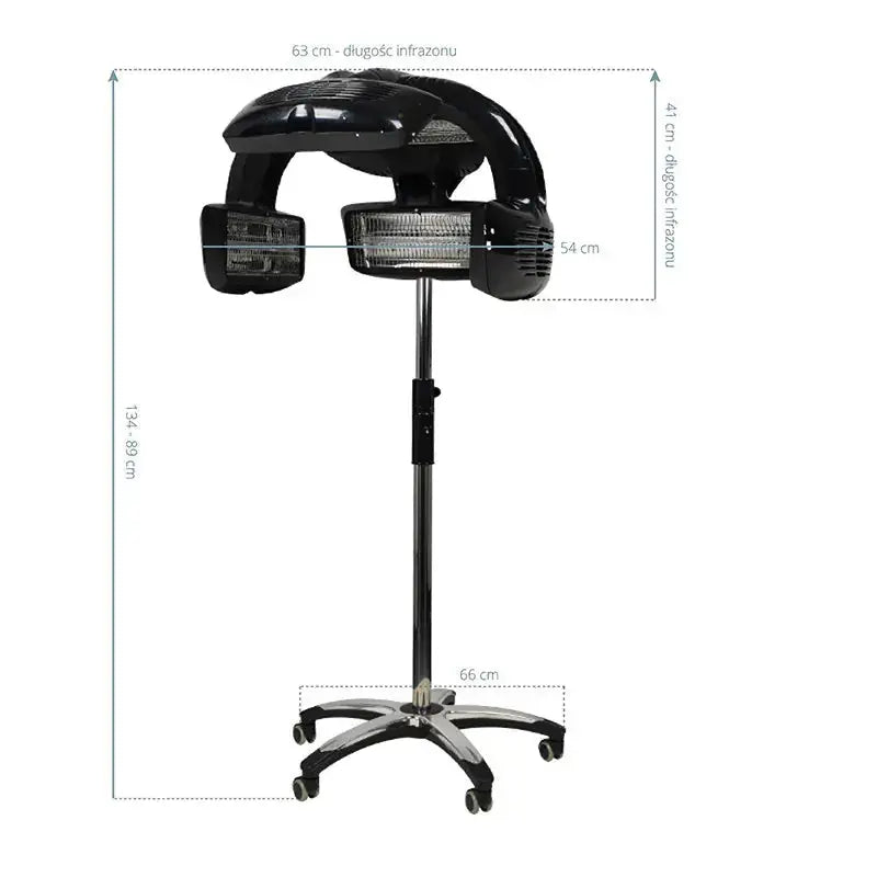 Infrazon standing 628 black Gabbiano