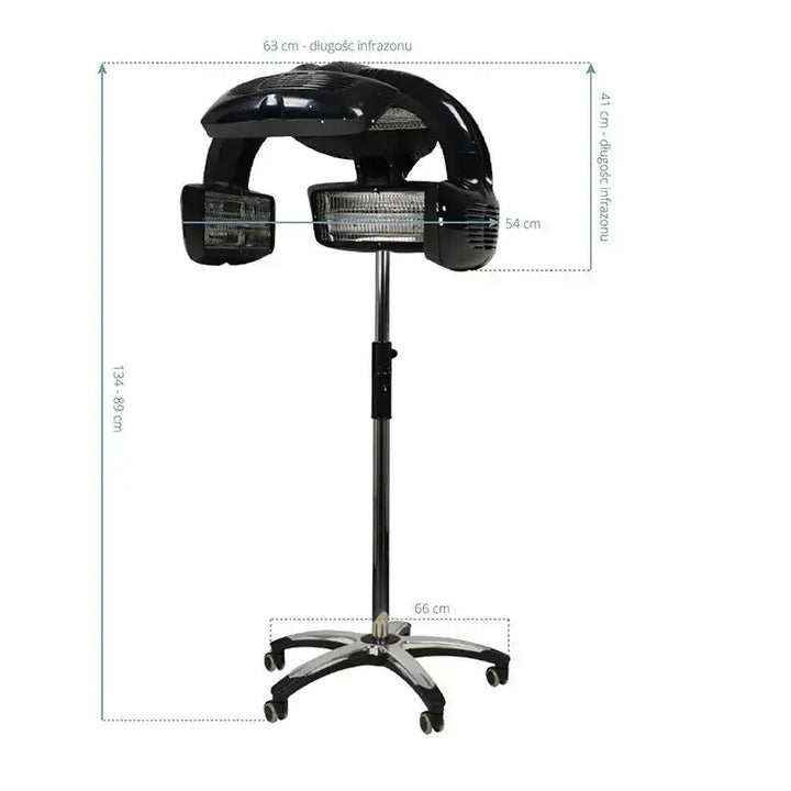 Infrazon standing 628 black Gabbiano