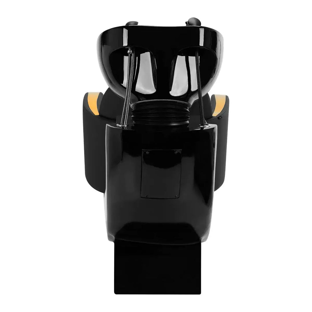 Hairdressing wash unit Malaga gold and black Gabbiano