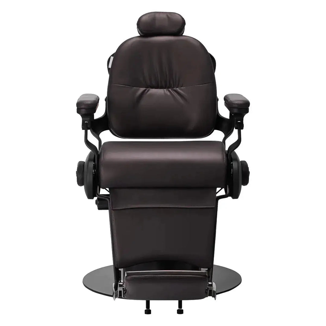 Duke Electric Barber Chair Brown Gabbiano