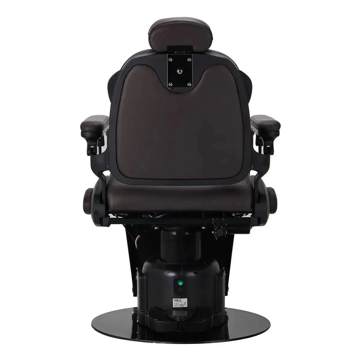 Duke Electric Barber Chair Brown Gabbiano