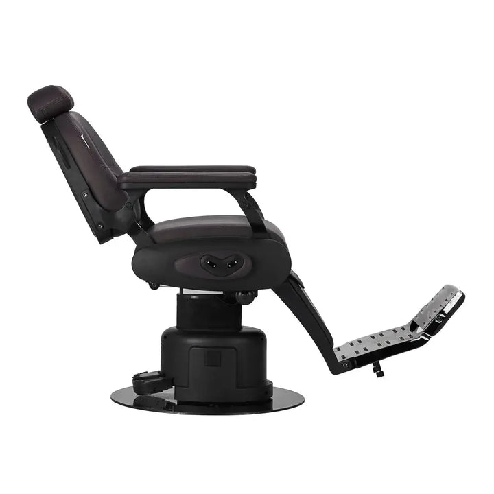Duke Electric Barber Chair Brown Gabbiano