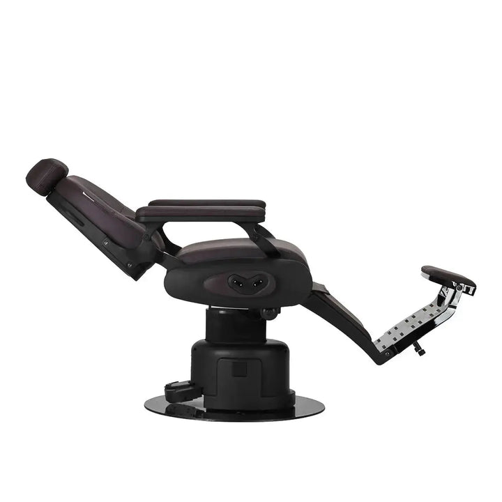 Duke Electric Barber Chair Brown Gabbiano