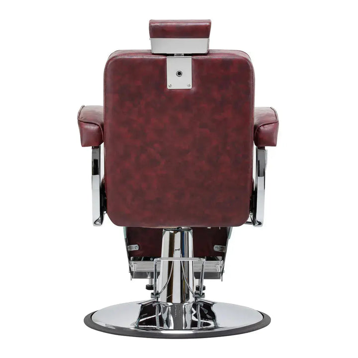 Barber chair BM88066 burgundy Hair System