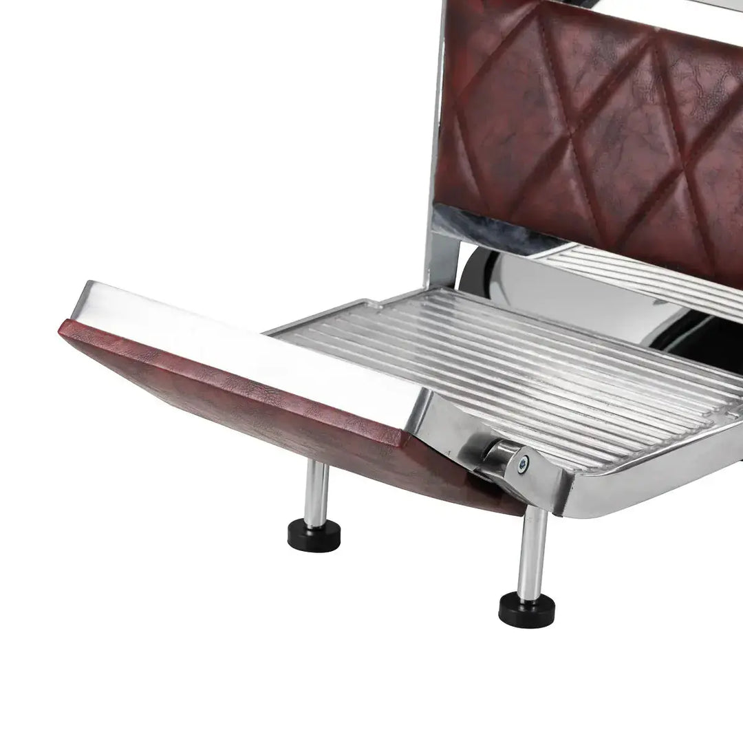 Barber chair BM88066 burgundy Hair System