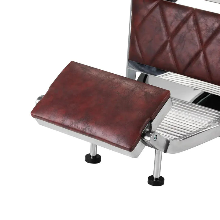 Barber chair BM88066 burgundy Hair System
