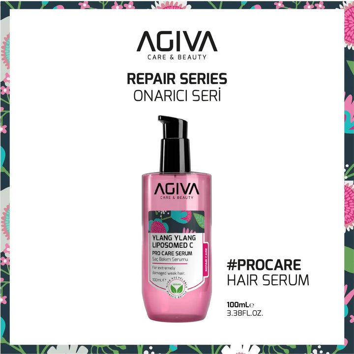 Ylang Ylang Lıpozom C Pro Care Hair Serum AGIVA