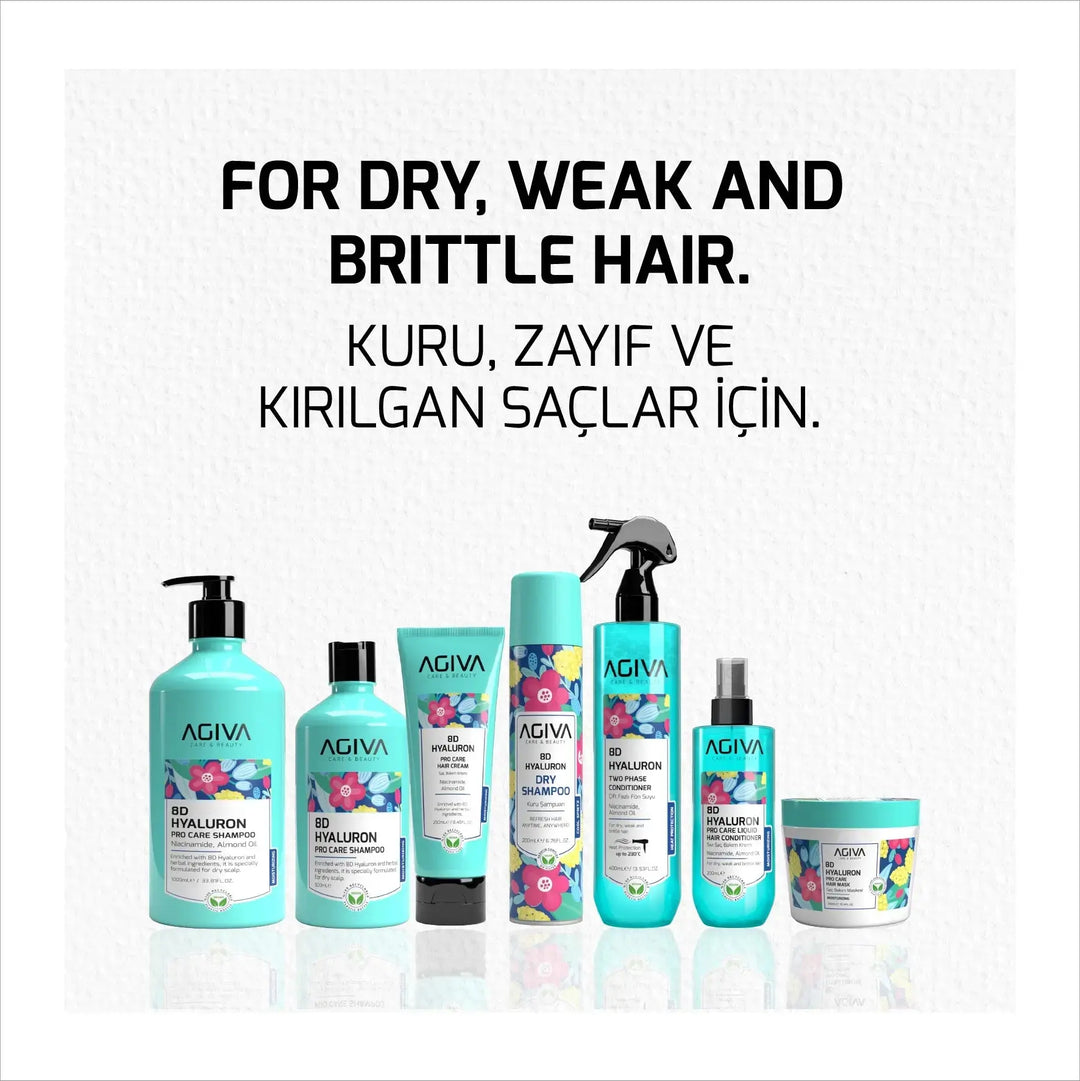 8D Hyaluron Pro Care Shampoo - 500 AGIVA