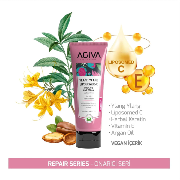 Ylang Ylang Lıpozom C Pro Care Hair Cream AGIVA