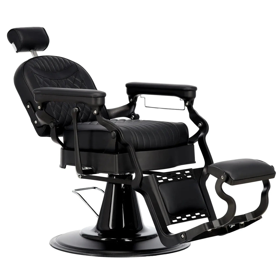 Barber chair Black-Black My Store