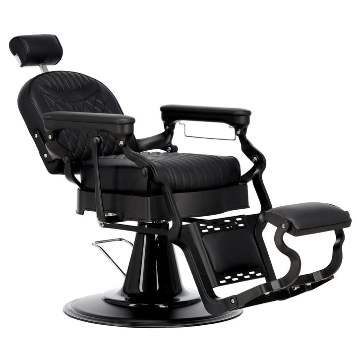 Barber chair Black-Black My Store