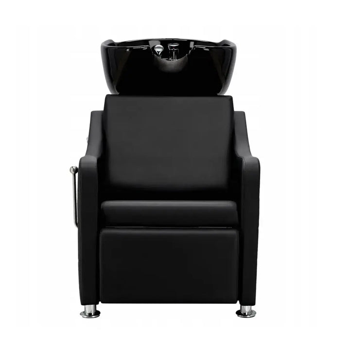 Schamponering King – Lyxig Tvättstol med Svart BarberCity