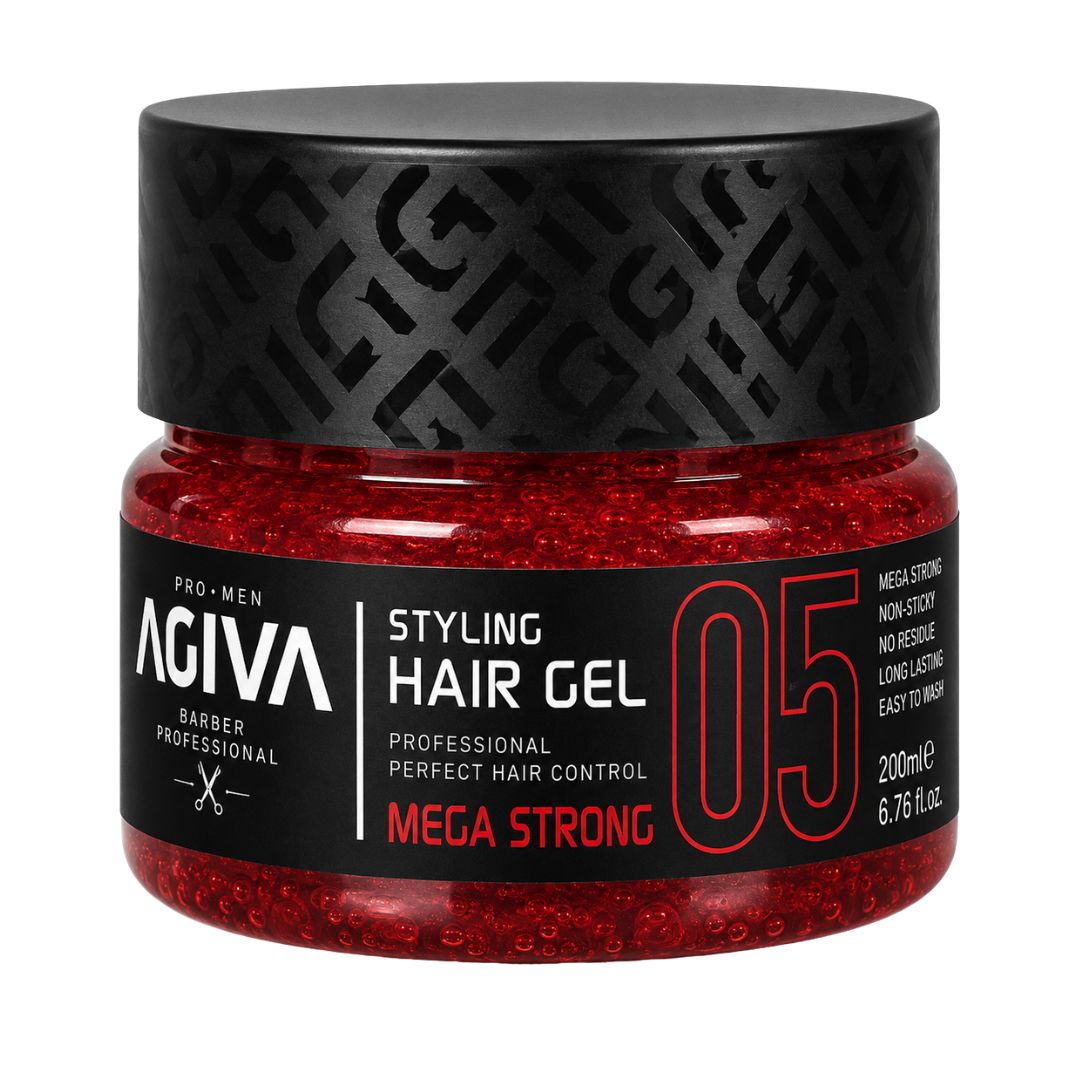 Agiva Styling Hair Gel Mega Strong 05 – 200 ml