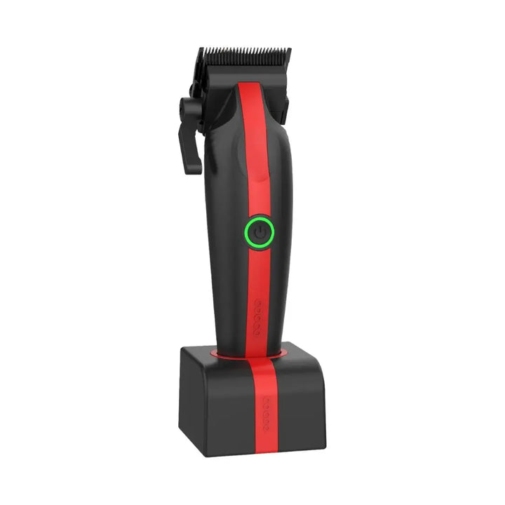 COCCO Veloce Lite Black Red Stripe – Professionell Hårklippare COCCO