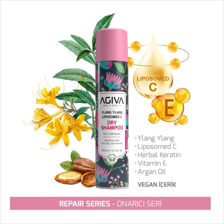 Ylang Ylang Lıpozom C pro Care Dry Shampoo AGIVA