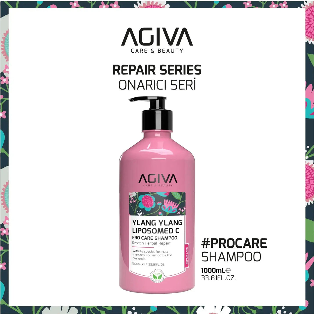 Ylang Ylang Lıpozom C Pro Care Shampoo - 1000 AGIVA
