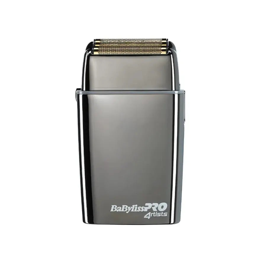 BabylissPro Double Foil Metal Shaver Gunsteel BaByliss
