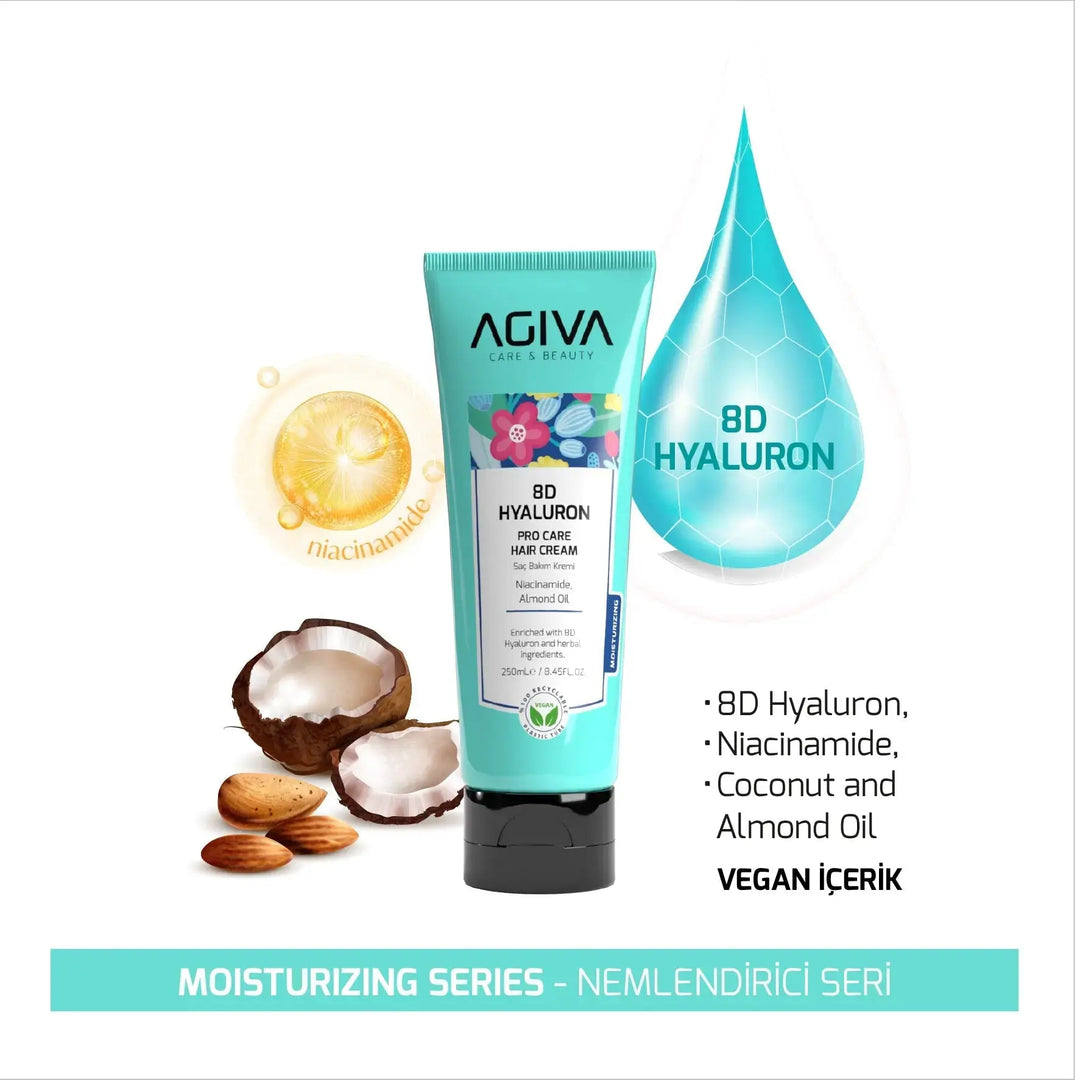 8D Hyaluron Pro Care Hair Cream AGIVA