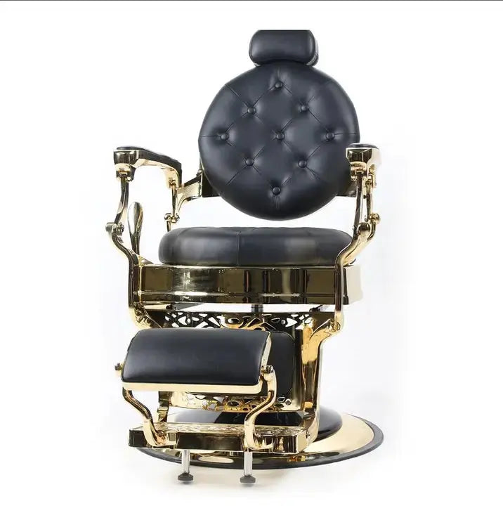 Man's Salon Chair Gold My Store
