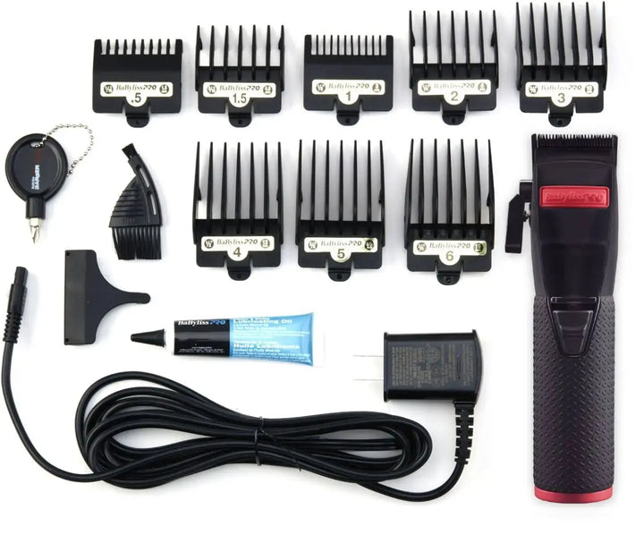 BaByliss Pro Red & Black FX BOOST+ Clipper BaByliss