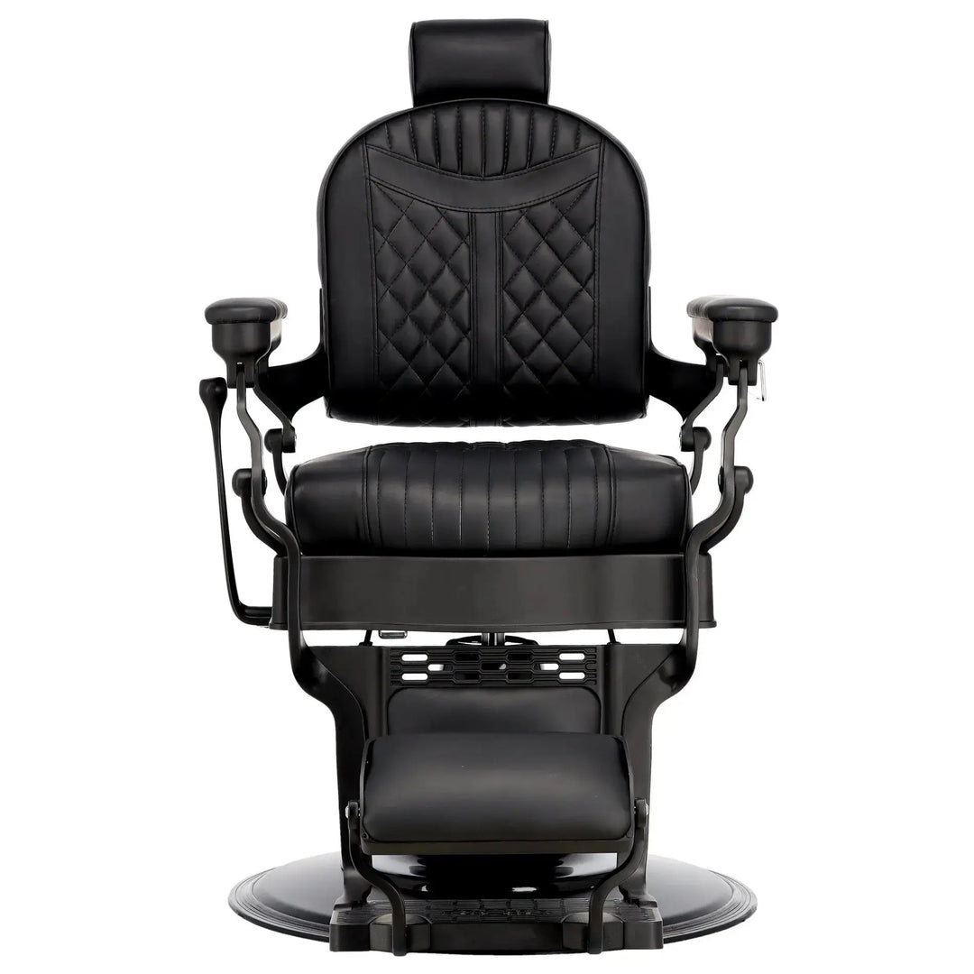 Barber chair Black-Black My Store