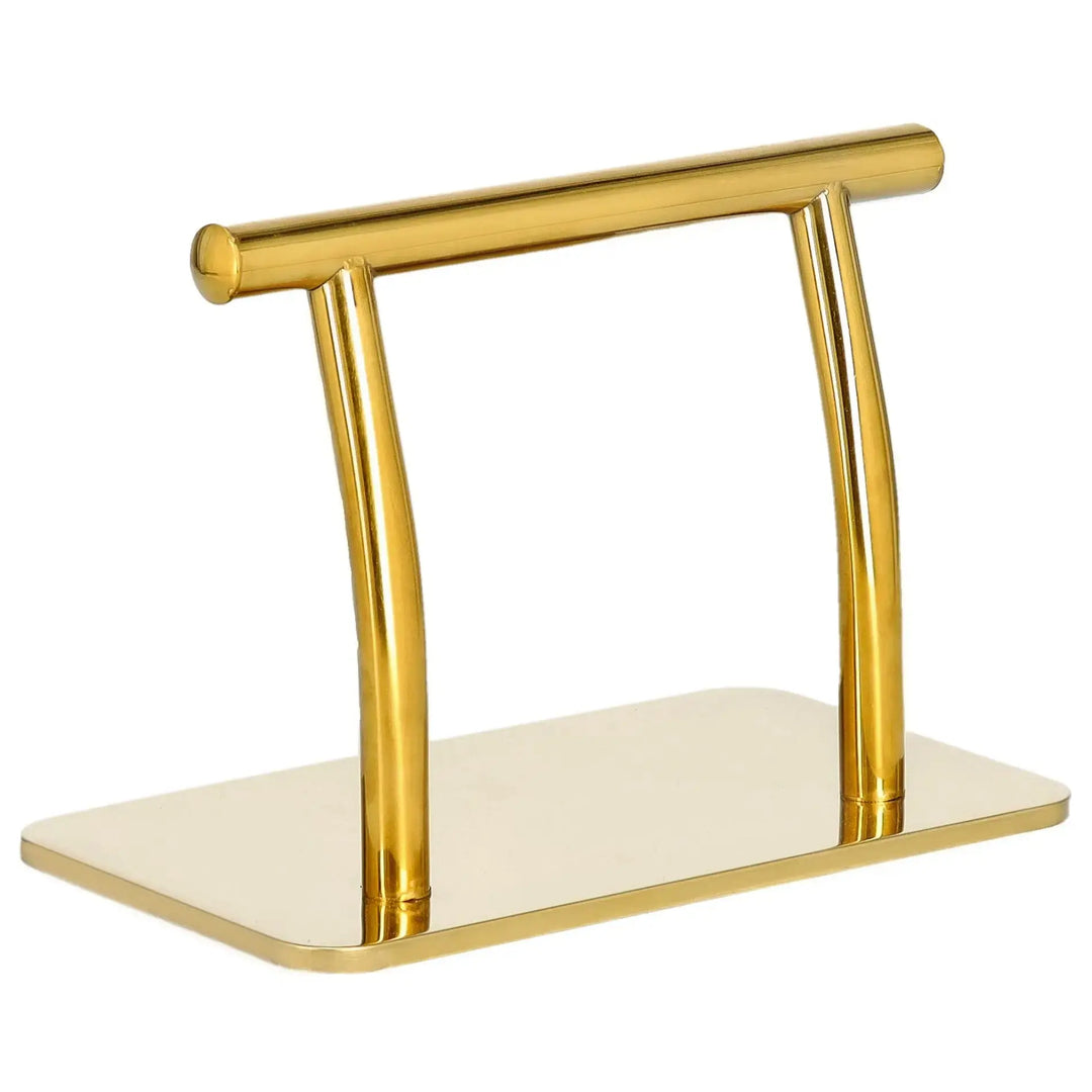 Frisörfotstöd – Gold BarberCity