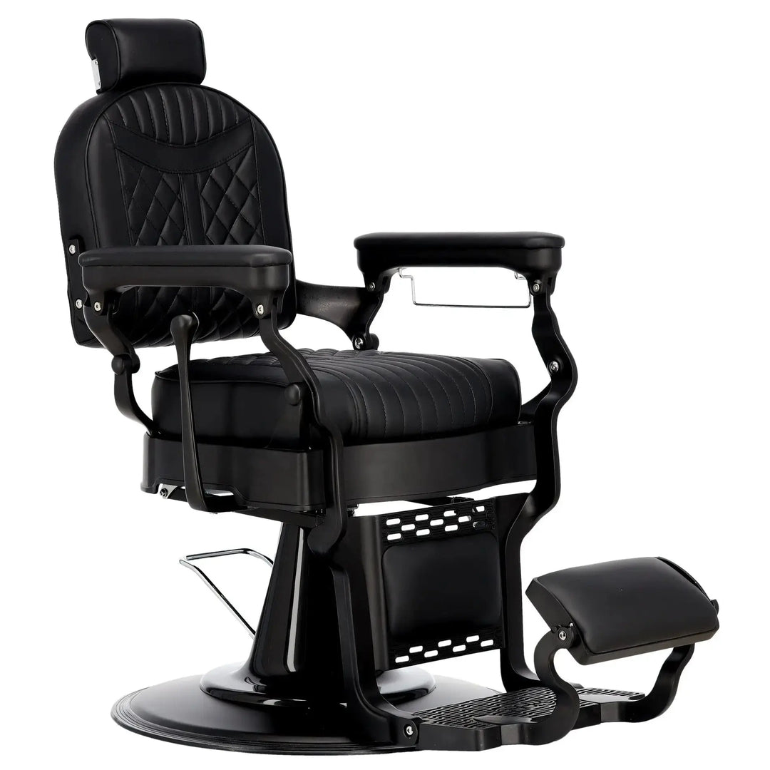 Barber chair Black-Black My Store