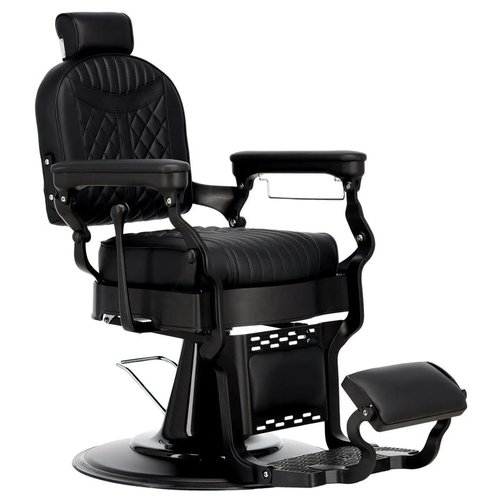 Barber chair Black-Black My Store