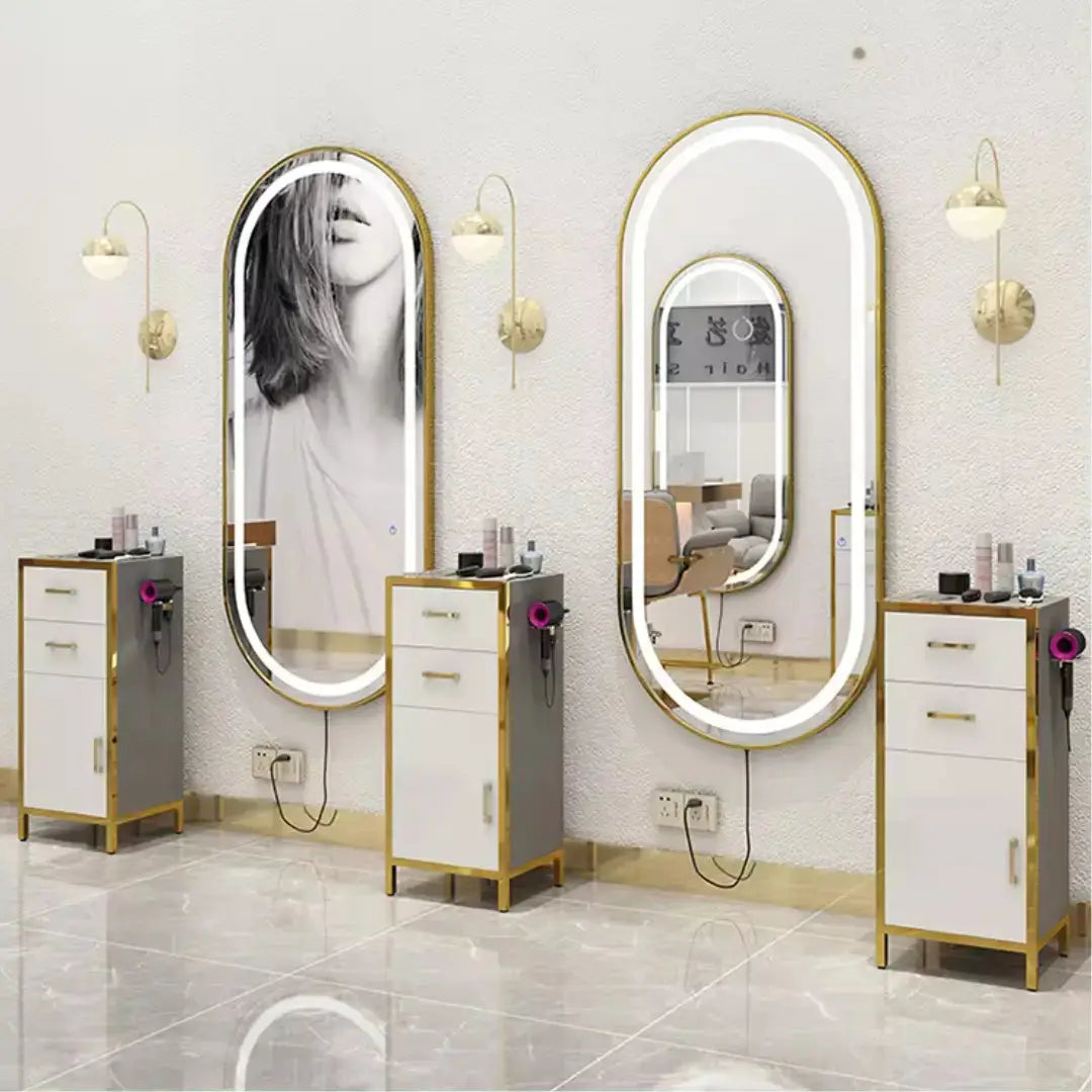 Mirror station with lights My Store
