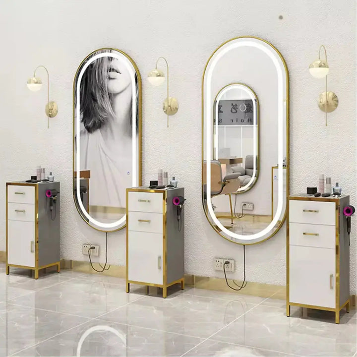 Mirror station with lights My Store