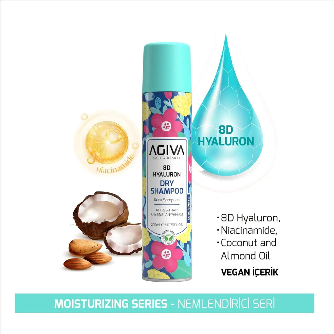 8D Hyaluron Pro Care Dry Shampoo AGIVA