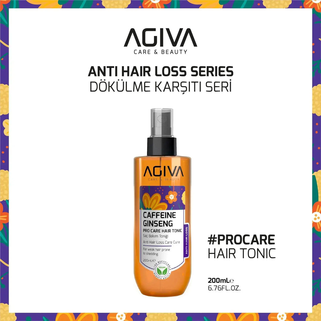 Caffeine Ginseng Pro Care Hair Tonic AGIVA