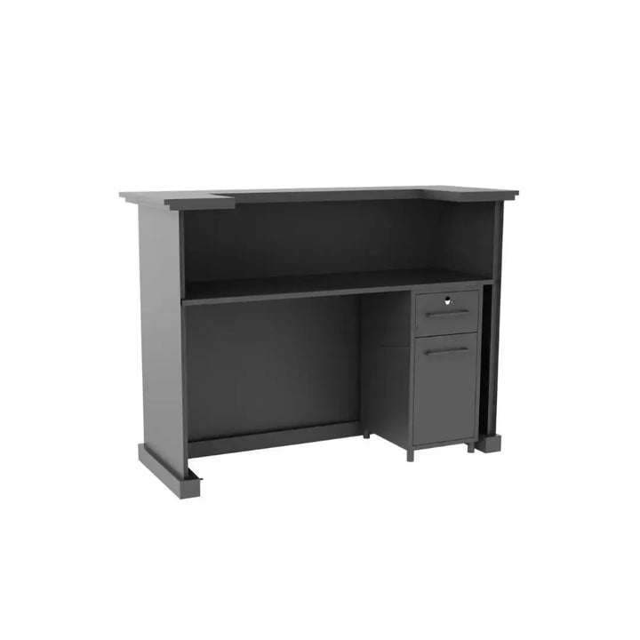 Luxe Receptionsdiskar Svart-Guld BarberCity