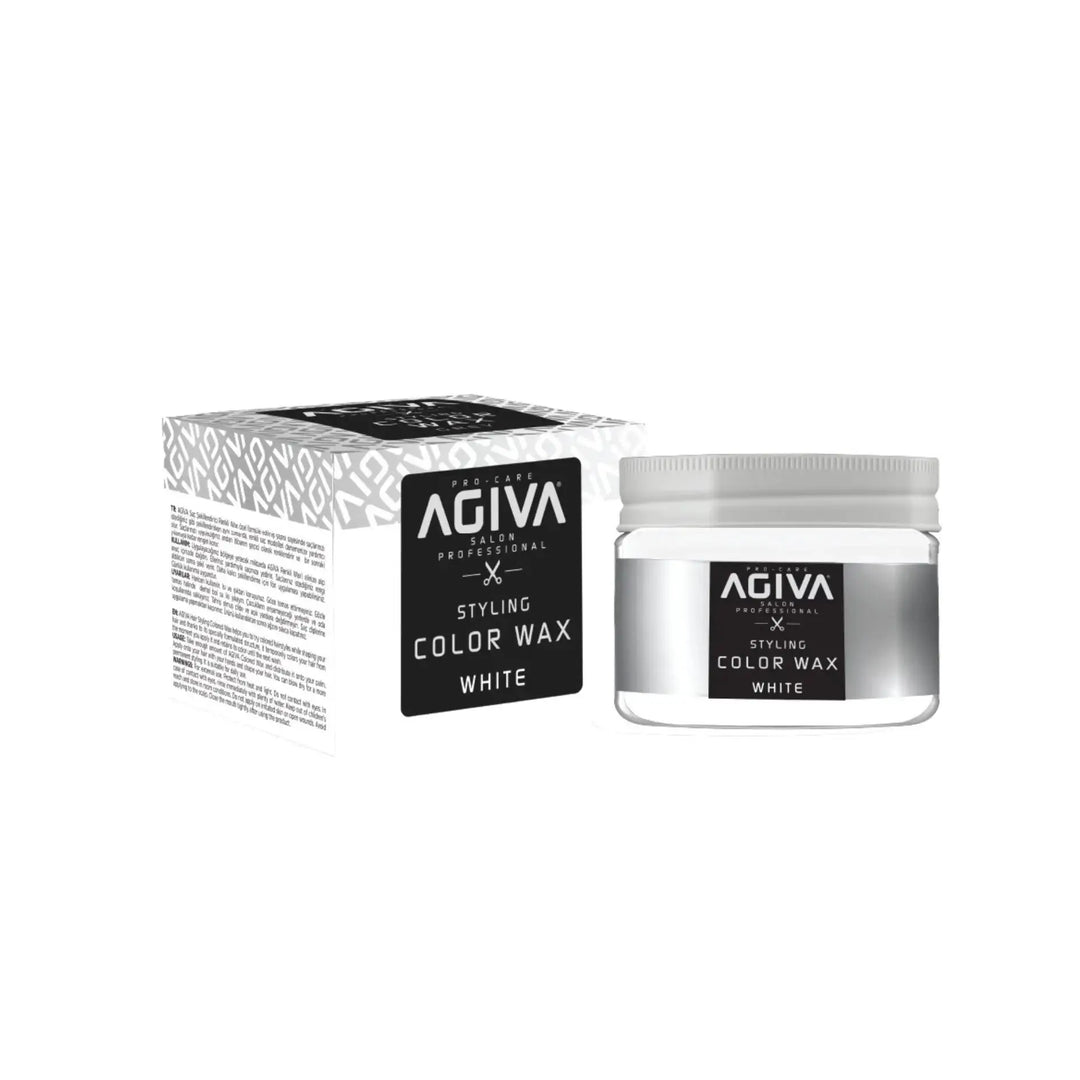 Hair Styling Color Wax White 120ml AGIVA