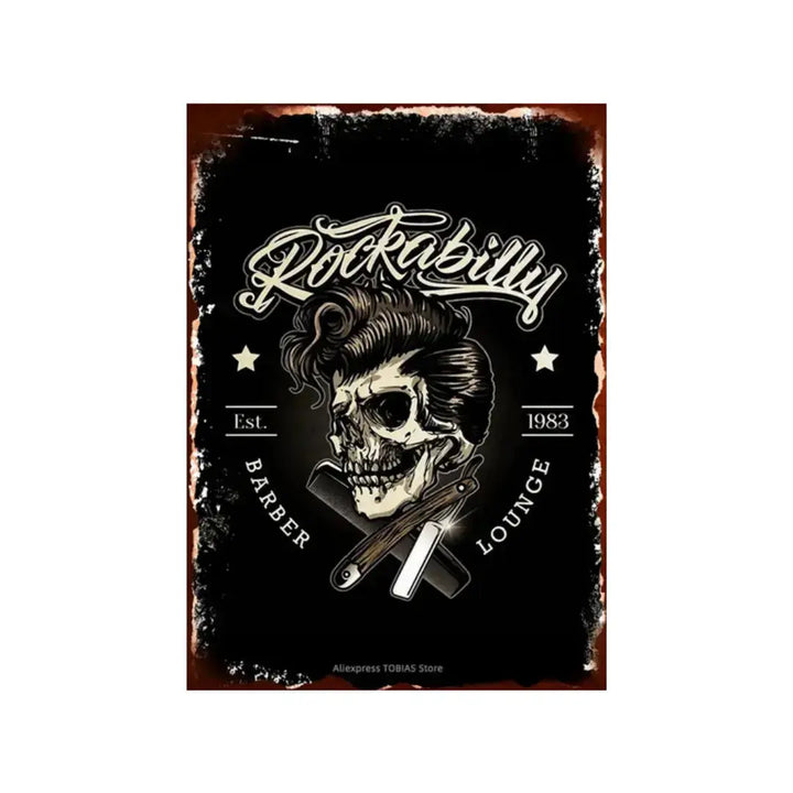 Barber Vintage Metal #19 My Store